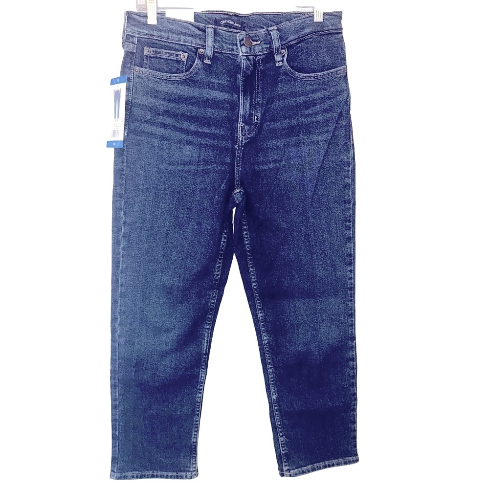 Calvin Klein Women’s High Rise Straight Leg Jeans - Picture 5 of 8